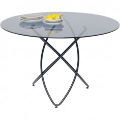 Table Molekular Black Ø120cm